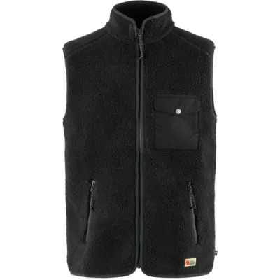 Fjällräven Vardag Pile Fleece Vest M - Black - Miehet - L - Partioaitta, kuva 1 / 1