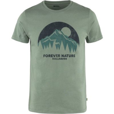 Fjällräven Nature T-shirt M - Patina Green - Miehet - S - Partioaitta