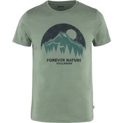 Fjällräven Nature T-shirt M - Patina Green - Miehet - S - Partioaitta, kuva 1 / 1