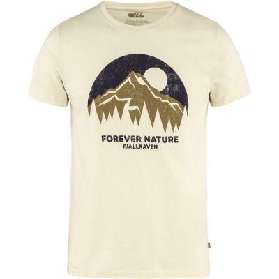 Fjällräven Nature T-shirt M - Chalk White - Miehet - L - Partioaitta
