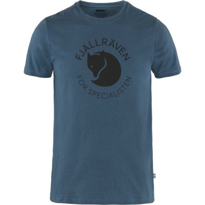 Fjällräven Fjällräven Fox T-shirt M - Indigo Blue - Miehet - L - Partioaitta | Alk. 49,95 €