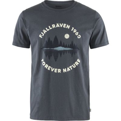 Fjällräven Forest Mirror T-shirt M - Navy - Miehet - S - Partioaitta