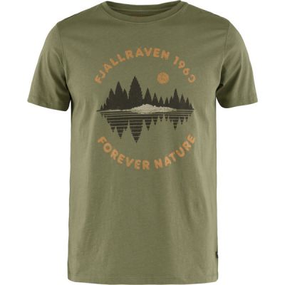 Fjällräven Forest Mirror T-shirt M - Green - Miehet - M - Partioaitta