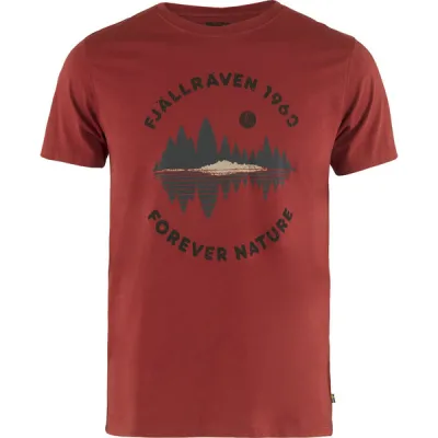 Fjällräven Forest Mirror T-shirt M - Deep Red - Miehet - XXL - Partioaitta, kuva 1 / 1