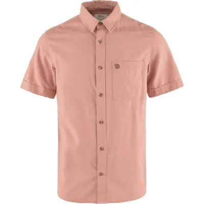 Fjällräven Övik Travel Shirt Ss M - Dusty Rose - Miehet - XXL - Partioaitta, kuva 1 / 1