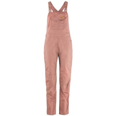 Fjällräven Vardag Dungaree Trousers W - Dusty Rose - Naiset - S - Partioaitta