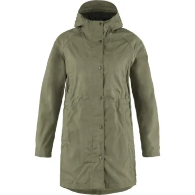 Fjällräven Karla Lite Jacket W - Green - Naiset - S - Partioaitta, kuva 1 / 1