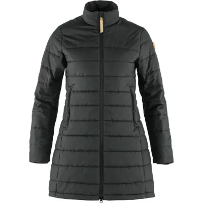 Fjällräven Kiruna Liner Parka W - Black - Naiset - L - Partioaitta, kuva 1 / 1