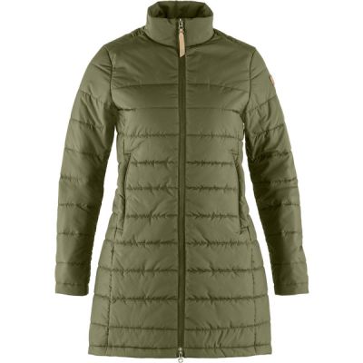 Fjällräven Kiruna Liner Parka W - Green - Naiset - S - Partioaitta