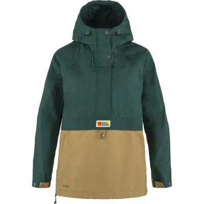 Fjällräven Vardag Anorak W - Arctic Green-buckwheat Brown - Naiset - XS - Partioaitta, kuva 1 / 1