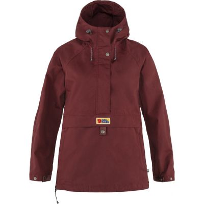 Fjällräven Vardag Anorak W - Bordeaux Red - Naiset - M - Partioaitta