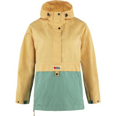 Fjällräven Vardag Anorak W - Mais Yellow-aloe Green - Naiset - L - Partioaitta