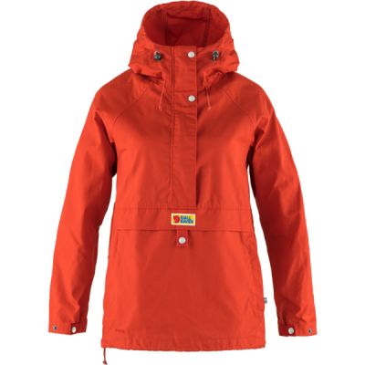 Fjällräven Vardag Anorak W - True Red - Naiset - XS - Partioaitta | Alk. 159,00 €