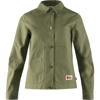 Fjällräven Vardag Jacket W - Green - Naiset - M - Partioaitta, kuva 1 / 1