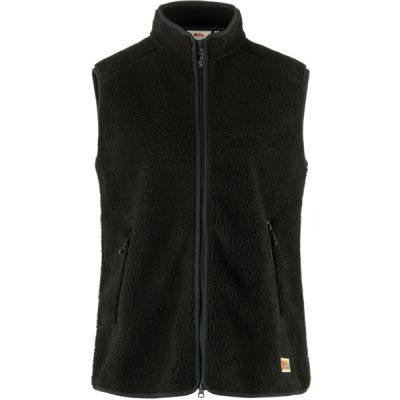 Fjällräven Vardag Pile Fleece Vest W - Black - Naiset - M - Partioaitta
