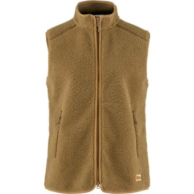 Fjällräven Vardag Pile Fleece Vest W - Buckwheat Brown - Naiset - XS - Partioaitta | Alk. 107,40 €