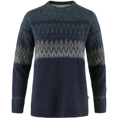 Fjällräven Övik Path Knit W - Dark Navy-navy - Naiset - XL - Partioaitta, kuva 1 / 1