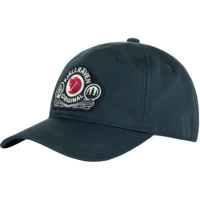 Fjällräven Classic Badge Cap - Dark Navy - Unisex - S/M - Partioaitta