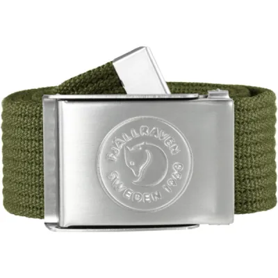 Fjällräven 1960 Logo Belt - Green - Unisex - OneSize - Partioaitta, kuva 1 / 1