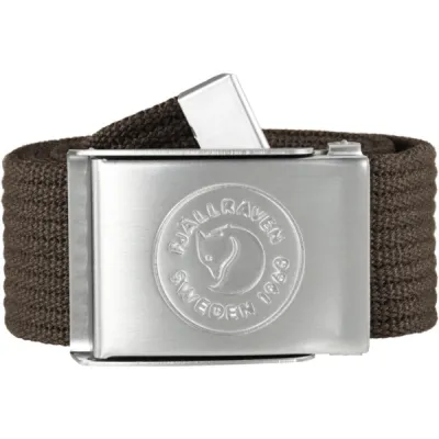 Fjällräven 1960 Logo Belt - Dark Olive - Unisex - OneSize - Partioaitta, kuva 1 / 1