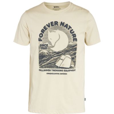 Fjällräven Fjällräven Equipment T-shirt M - Chalk White - Miehet - L - Partioaitta