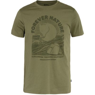 Fjällräven Fjällräven Equipment T-shirt M - Green - Miehet - M - Partioaitta