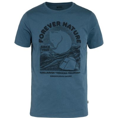 Fjällräven Fjällräven Equipment T-shirt M - Indigo Blue - Miehet - L - Partioaitta