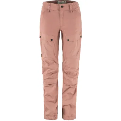 Fjällräven Keb Trousers W - Dusty Rose - Naiset - 36/L - Partioaitta, kuva 1 / 1