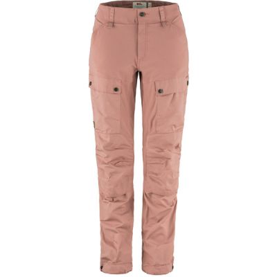 Fjällräven Keb Trousers Curved W - Dusty Rose - Naiset - 46/R - Partioaitta
