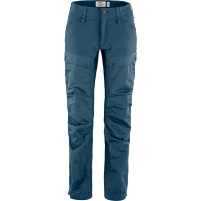 Fjällräven Keb Trousers Curved W - Indigo Blue - Naiset - 40/S - Partioaitta