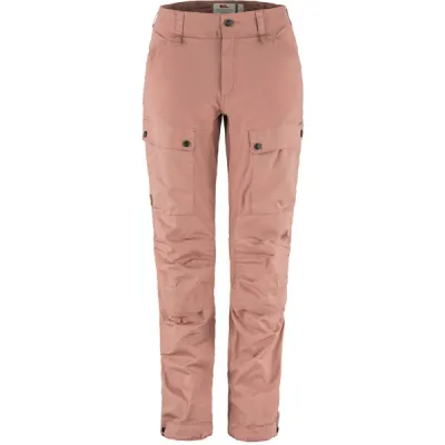 Fjällräven Keb Trousers Curved W - Dusty Rose - Naiset - 38/S - Partioaitta, kuva 1 / 1