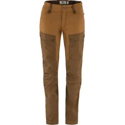 Fjällräven Keb Trousers Curved W - Timber Brown-chestnut - Naiset - 40/L - Partioaitta, kuva 1 / 1