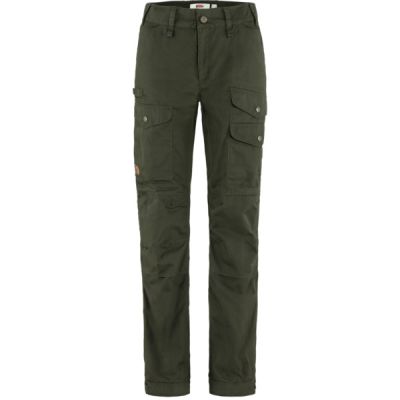 Fjällräven Vidda Pro Ventilated Trs W - Deep Forest - Naiset - 34/R - Partioaitta