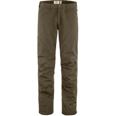 Fjällräven Greenland Trail Trousers M - Dark Olive - Miehet - 50/S - Partioaitta