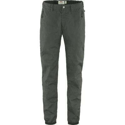 Fjällräven Vardag Trousers M - Stone Grey - Miehet - 48/S - Partioaitta