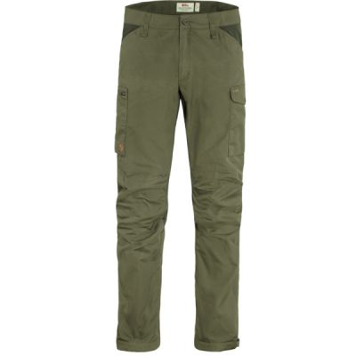 Fjällräven Kaipak Trousers M - Laurel Green-deep Forest - Miehet - 48/S - Partioaitta