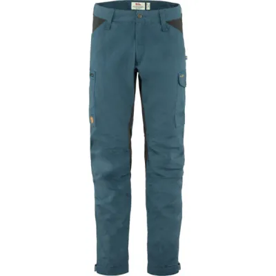 Fjällräven Kaipak Trousers M - Uncle Blue-dark Grey - Miehet - 52/S - Partioaitta, kuva 1 / 1