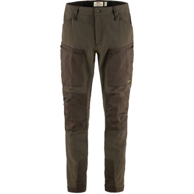 Fjällräven Keb Agile Trousers M - Dark Olive - Miehet - 48/R - Partioaitta