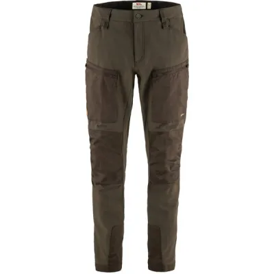 Fjällräven Keb Agile Trousers M - Dark Olive - Miehet - 48/R - Partioaitta, kuva 1 / 1
