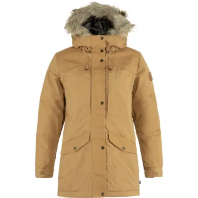 Fjällräven Singi Down Jacket W - Buckwheat Brown - Naiset - S - Partioaitta, kuva 1 / 1