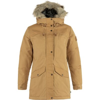 Fjällräven Singi Down Jacket W - Buckwheat Brown - Naiset - XL - Partioaitta
