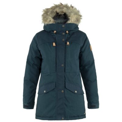Fjällräven Singi Down Jacket W - Dark Navy - Naiset - L - Partioaitta