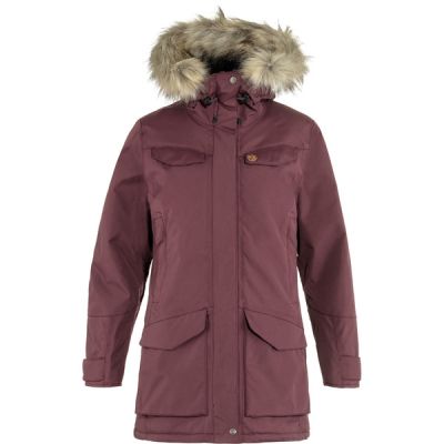 Fjällräven Nuuk Parka W - Port - Naiset - L - Partioaitta