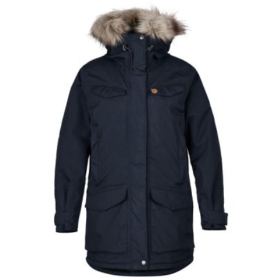 Fjällräven Nuuk Parka W - Dark Navy - Naiset - L - Partioaitta