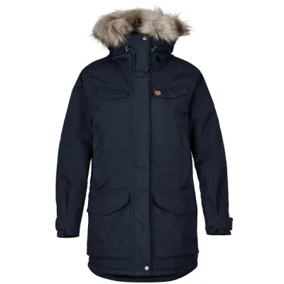 Fjällräven Nuuk Parka W - Dark Navy - Naiset - L - Partioaitta, kuva 1 / 1