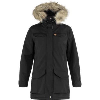Fjällräven Nuuk Parka W - Black - Naiset - L - Partioaitta