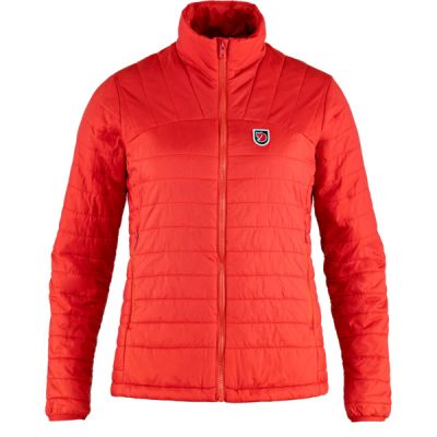 Fjällräven Expedition X-lätt Jacket W - True Red - Naiset - M - Partioaitta
