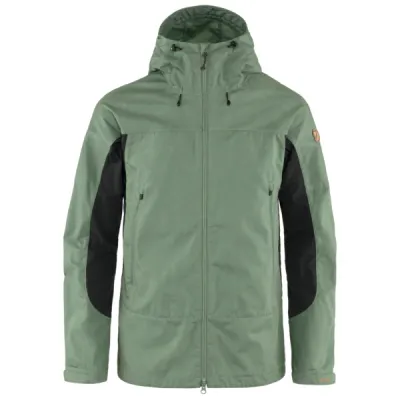 Fjällräven Abisko Lite Trekking Jacket M - Patina Green-dark Grey - Miehet - S - Partioaitta, kuva 1 / 1