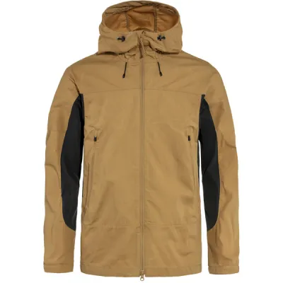 Fjällräven Abisko Lite Trekking Jacket M - Buckwheat Brown-dark Grey - Miehet - S - Partioaitta, kuva 1 / 1
