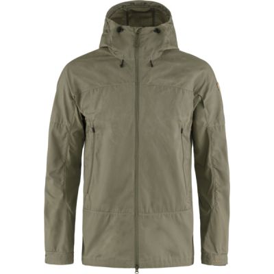 Fjällräven Abisko Lite Trekking Jacket M - Light Olive - Miehet - L - Partioaitta